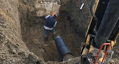 Bigadiç Belediyesi, Jeotermal Hatlarda Bakım ve Tamirat Çalışmalarını Tamamladı