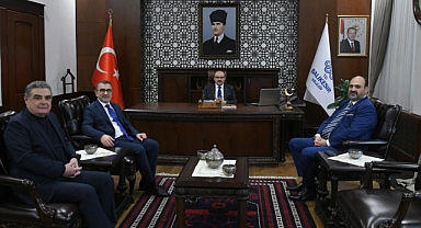 Bilfen Şirketler Topluluğu Yönetim Kurulu Başkan Vekili Fatih Öztürk, Vali İsmail Ustaoğlu’nu Ziyaret Etti