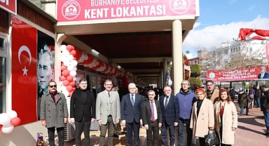 Burhaniye’de Kent Lokantası Açıldı
