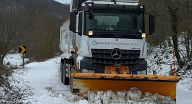 Büyükşehir Belediyesi Kar Yağışına Karşı Teyakkuzda