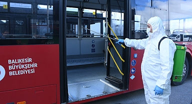 Büyükşehir’den hijyenik ortamda toplu taşıma hizmeti