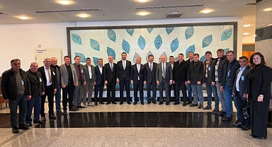 Canbey, Balıkesir HAYKOOP Başkanı ve Kooperatif Temsilcileriyle Görüştü