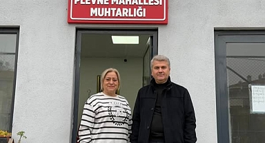 Canbey'den Plevne Mahallesi Muhtarlığına Ziyaret