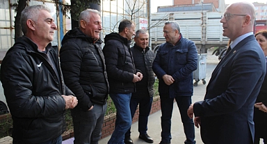 CHP’li Sarı, Susurluk’ta Esnaf ve Üreticilerle Buluştu