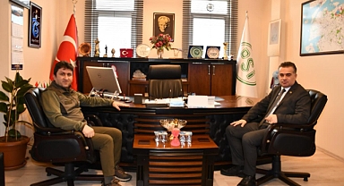 Doğa Koruma ve Milli Parklar 2. Bölge Müdürü, DSİ 25. Bölge Müdürünü Ziyaret Etti