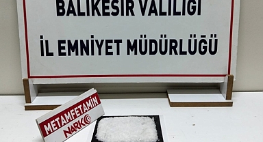 Edremit’te Narkotik Operasyonu: 70 Gramdan Fazla Metamfetamin Ele Geçirildi
