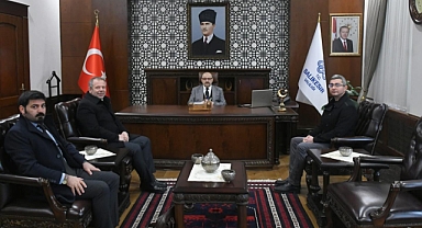 Gömeç Belediye Başkanı Melih Bağcı, Vali İsmail Ustaoğlu’nu Ziyaret Etti