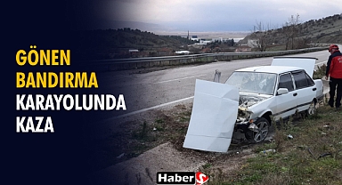 Gönen-Bandırma Karayolunda Kaza