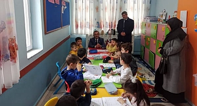 İl Müftüsü Hasan Hayri Yaşar, Sındırgı’da Miniklerle Buluştu