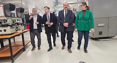 İvrindi’de İstihdama Katkı Sağlayan SİMTEK Makine Takımları Ziyaret Edildi