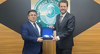 Kuzey Makedonya Büyükelçisi Joyan Manasijevski, Balıkesir Üniversitesi'ni Ziyaret Etti