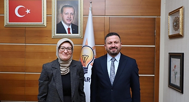 Mehmet Aydemir’den Genel Başkan Yardımcısı Belgin Uygur’a Ziyaret