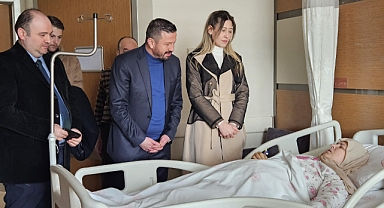 Mehmet Aydemir’den Hastane Ziyareti