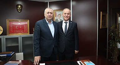 MHP Balıkesir İl Başkanı Niyazi Tunç’tan Halil İbrahim Balcı’ya Tebrik Ziyareti