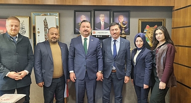 MHP’li Ekrem Gökay Yüksel’e AK Parti’den Ziyaret!