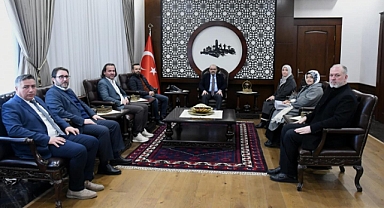 ÖNDER İmam Hatipliler Derneği Balıkesir Şube Başkanı Adem Demirel, Vali İsmail Ustaoğlu’na Ziyarette Bulundu