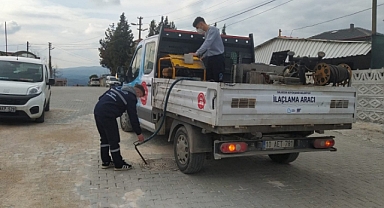 Susurluk’ta Haşere İlaçlama Çalışmaları Başladı