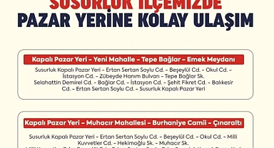 Susurluk’ta Pazara Kolay Ulaşım İmkanı Sağlanıyor