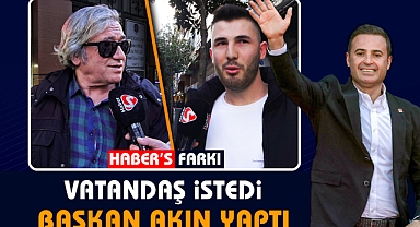Vatandaş İstedi, Başkan Ahmet Akın Gerçekleştirdi