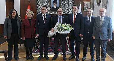 Vergi Haftası Kapsamında Defterdar Serkan Mehmet Ersoy, Vali İsmail Ustaoğlu’nu Ziyaret Etti