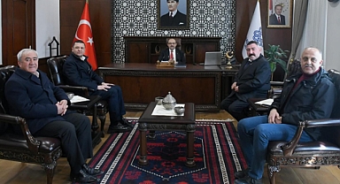 AK Parti Marmara İlçe Başkanı Ediz Öztürk ve Heyeti, Vali İsmail Ustaoğlu’nu Ziyaret Etti