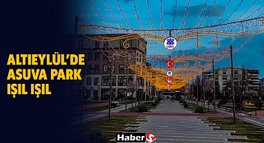 Altıeylül'de Asuva Park Işıl Işıl!