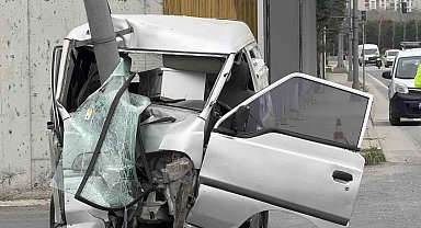 Bakırköy'de ilginç kaza