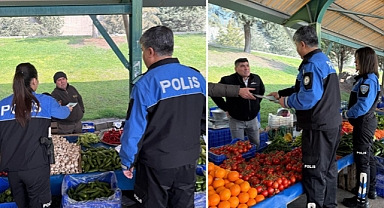 Balıkesir’de Polis Ekiplerinden Pazarcı Esnafına Dolandırıcılık Uyarısı