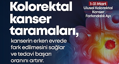 Balıkesir İl Sağlık Müdürlüğü, Kolorektal Kanser Farkındalık Ayı Kapsamında Erken Tanının Önemine Dikkat Çekiyor