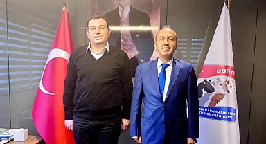 Balıkesir İl Tarım ve Orman Müdürü Dr. Hüseyin Düzgün, Hasan Çetin’i Ziyaret Etti