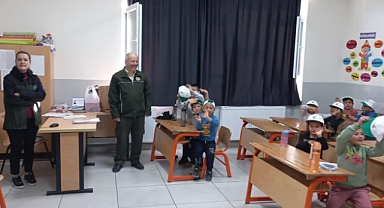 Balıkesir Orman Bölge Müdürlüğü, Minik Öğrencilere Orman Yangınları Hakkında Eğitim Verdi