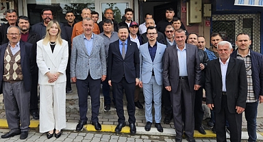 Başkan Aydemir Balya'da Bayram Coşkusunu Teşkilatla Paylaştı