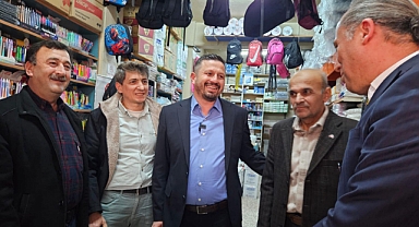Başkan Aydemir’den İvrindi Esnafına Ziyaret