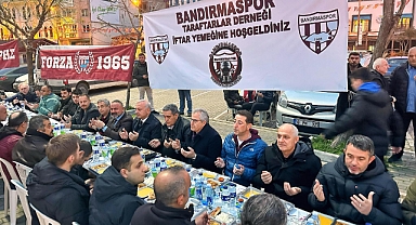 Başkan Dursun Mirza, Bandırmaspor Taraftarlarıyla İftar Sofrasında Buluştu