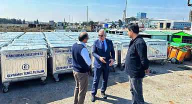 Başkan Dursun Mirza, Temizlik İşleri Şantiyesini Ziyaret Etti