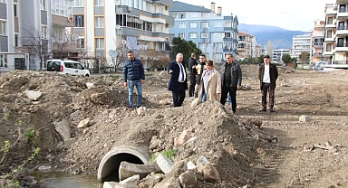 Başkan Ertaş, Altyapı ve Yol Çalışmalarını Yerinde İnceledi