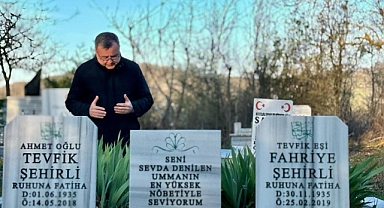 Başkan Hakan Şehirli’den Duygu Dolu Kabir Ziyareti