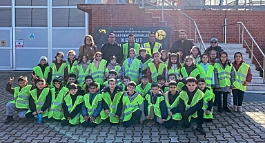 BASKİ, Kepsut Atıksu Arıtma Tesisini Öğrencilere Tanıttı