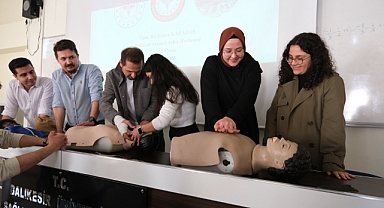 BAÜN'de Hemşirelik Öğrencilerine Hayat Kurtaran Eğitim