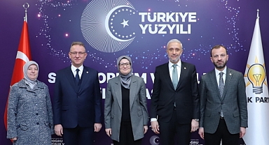 Belgin Uygur, AK Parti Genel Merkezi’nde Parti Heyetini Ağırladı