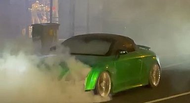 Beylikdüzü'nde trafiği tehlikeye atan sürücüye 14 bin 69 TL idari para cezası