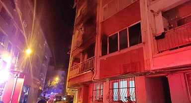 Bursa'da gece yarısı yangın paniği