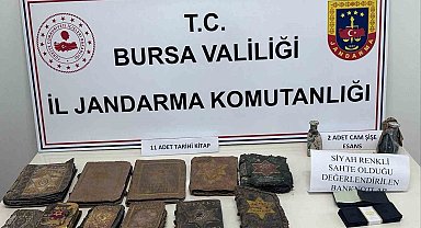 Bursa'da tarihi eser operasyonu