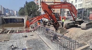 Çay Deresi’nde Rehabilitasyon Çalışmaları Hızla Sürüyor