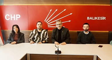 CHP İl Başkanı Köybaşı, Karesi Gençlik Kolları ile Bir Araya Geldi