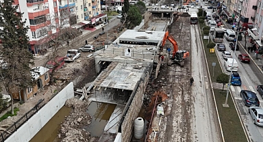 DSİ 25. Bölge Müdürlüğü, Çay Deresi Taşkın Koruma İnşaatını Yerinde İnceledi