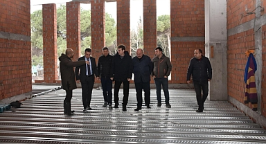 DSİ 25. Bölge Müdürlüğü, Yeni Hizmet Binası İnşaatını Yerinde İnceledi