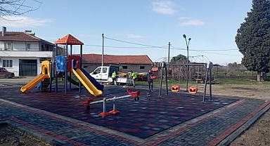 Edremit Belediyesi, Çıkrıkçı Mahallesi'nde Yeni Parkını Hizmete Açtı