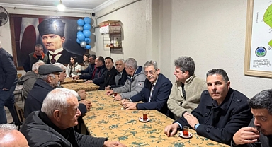 Erden Köybaşı Gönen’de İlçe Örgütü ve Vatandaşlarla Buluştu