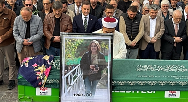 Gazeteci Canfeda Eser Tavusker Son Yolculuğuna Uğurlandı